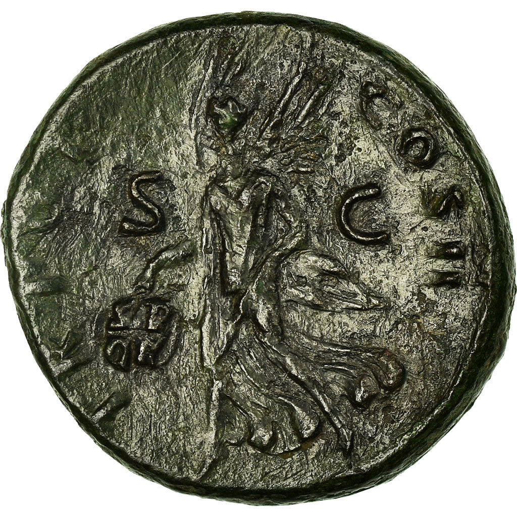 Coin, Trajan, As, Roma, AU(50-53), Bronze, RIC:395