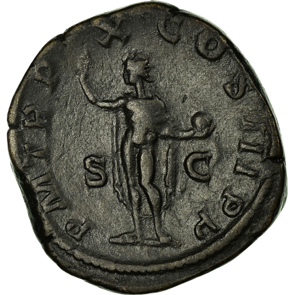 Moneta, Severus Alexander, Sesterzio, Roma, BB, Bronzo, RIC:515