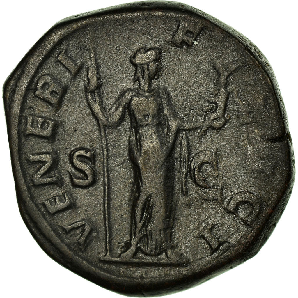 Coin, Julia Mamaea, Sestertius, Roma, EF(40-45), Copper, RIC:694
