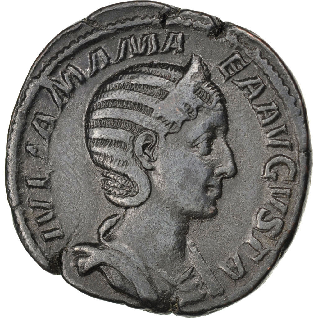 Coin, Julia Mamaea, Sestertius, 228, Roma, AU(50-53), Bronze, RIC:676