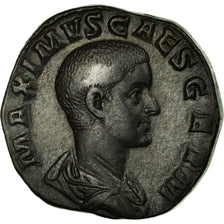Monnaie, Maxime César, Sesterce, Roma, TTB, Bronze, RIC:13