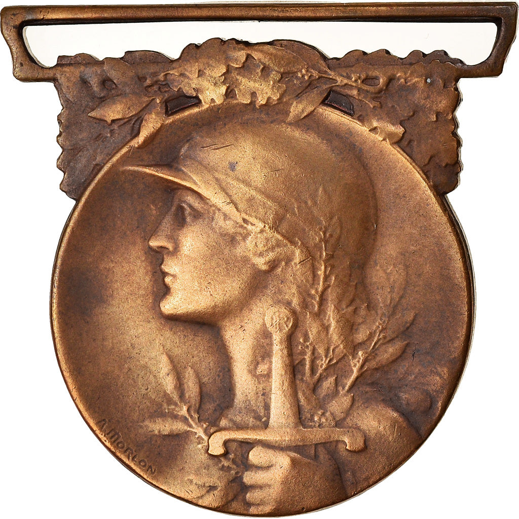 France, Grande Guerre, History, Medal, 1914-1918, Excellent Quality, Morlon