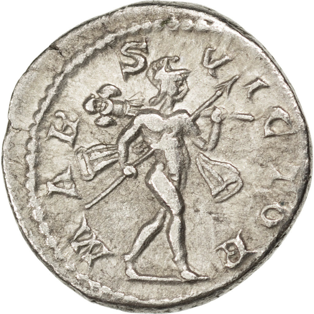 Elagabalus, Denarius, Roma, BB+, Argento, RIC:123