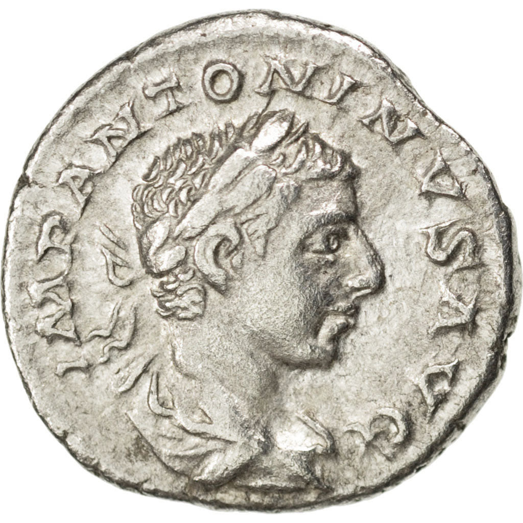 Coin, Elagabalus, Denarius, Roma, EF(40-45), Silver, RIC:150