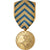 France, Commémorative d'Afrique du Nord, Médaille, Excellent Quality, Gilt
