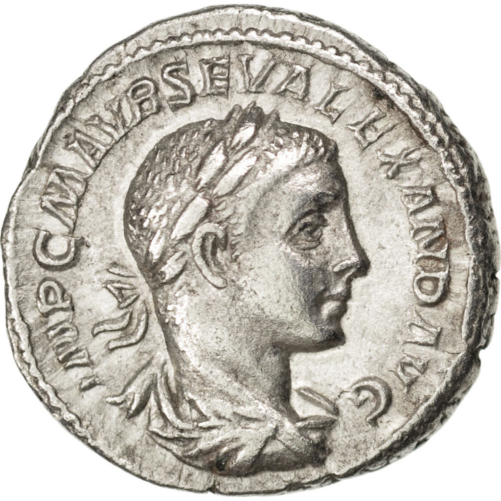Severus Alexander, Denarius, Roma, AU(50-53), Silver, RIC #32, 3.05