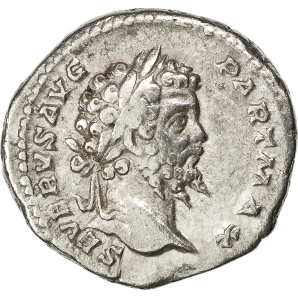 Moneda, Septimius Severus, Denarius, Roma, MBC, Plata, RIC:160
