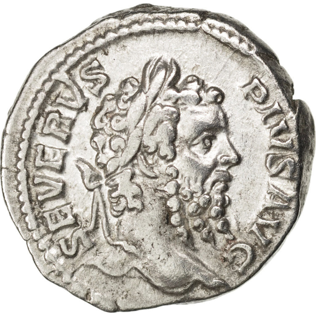 Septimius Severus, Denarius, Roma, EF(40-45), Silver, RIC #236, 3.28