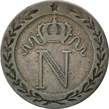 FRANCE, Napoléon I, 10 Centimes, 1809, Paris, KM #676.1, VF(30-35), Billon, G...