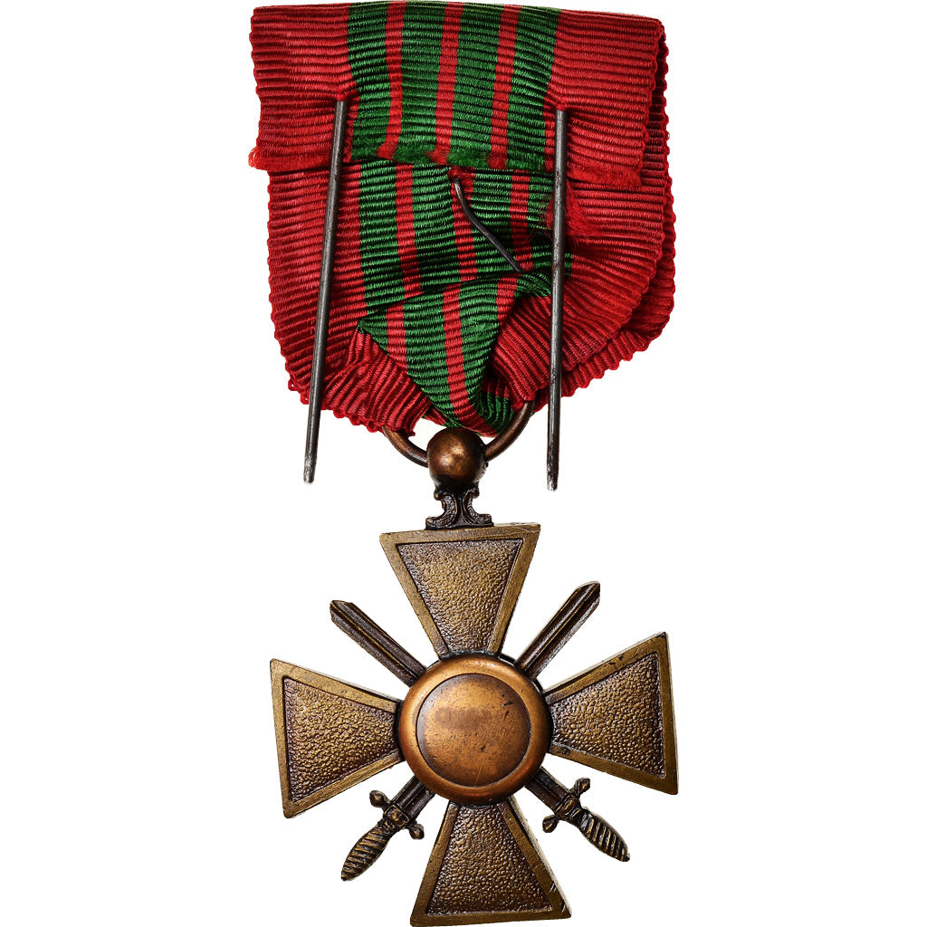 France, Croix de Guerre, Une Etoile, Médaille, Non circulé, Bronze, 36