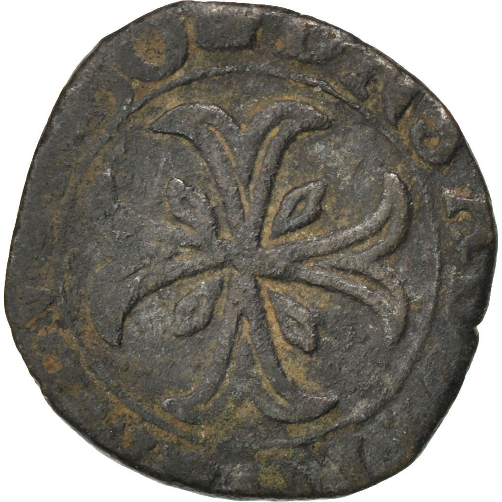Coin, France, Liard, Trévoux, VF(20-25), Billon, Boudeau:1091