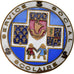 France, Education, Broche, Service Social Scolaire, Médaille, Excellent