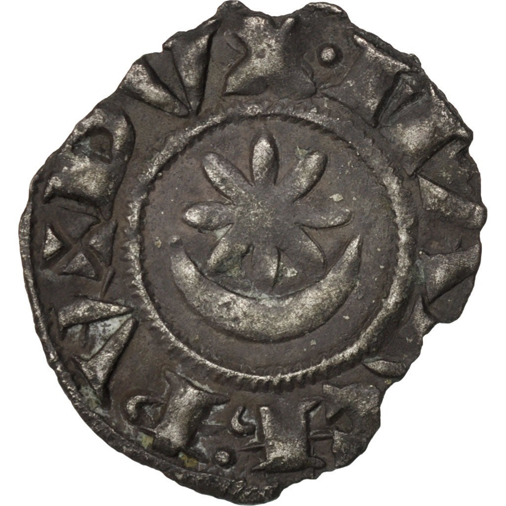 Coin, France, Denarius, EF(40-45), Silver, Boudeau:787