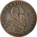 Francia, Liard, 1614, Raucourt, MB+, Rame, C2G:318