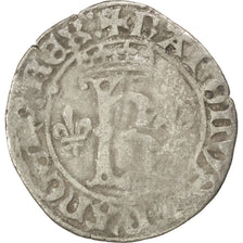 FRANCE, Karolus or Dizain, Rouen, VF(20-25), Billon, Duplessy #593, 1.88