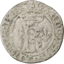 FRANCE, Karolus or Dizain, Rouen, VF(20-25), Billon, Duplessy #593, 2.19