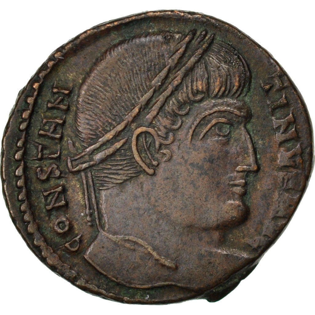 Constantine I, Follis, Trier, AU(50-53), Copper, RIC #429, 2.81