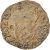 FRANCE, Douzain, 1590, Bourges, EF(40-45), Billon, Sombart #4414, 2.04