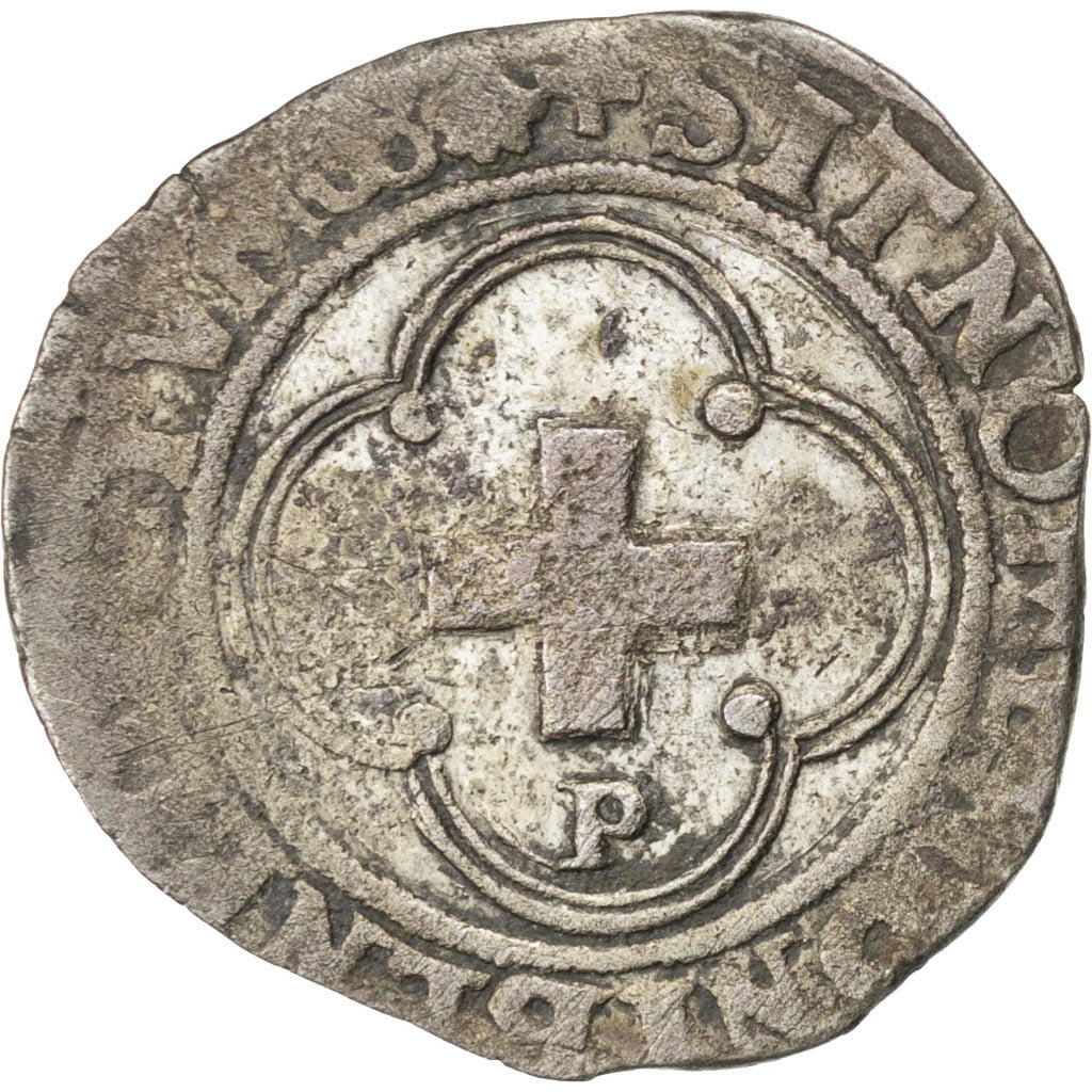 FRANCE, Douzain, Dijon, VF(20-25), Billon, Sombart #4368, 2.43