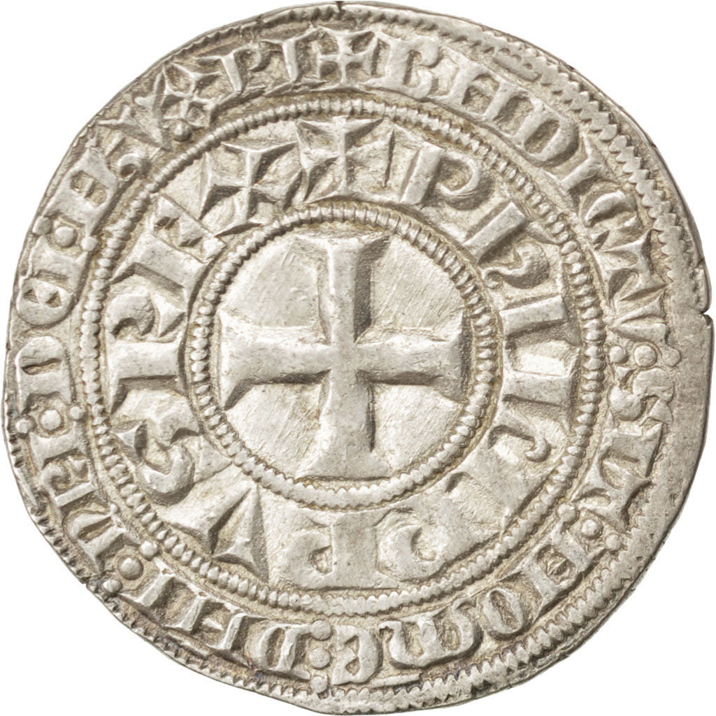 FRANCE, Gros Tournois, AU(55-58), Silver, Duplessy #214, 4.11