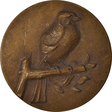 France, Medal, Animaux, Oiseau, Mattei, VF(30-35), Bronze