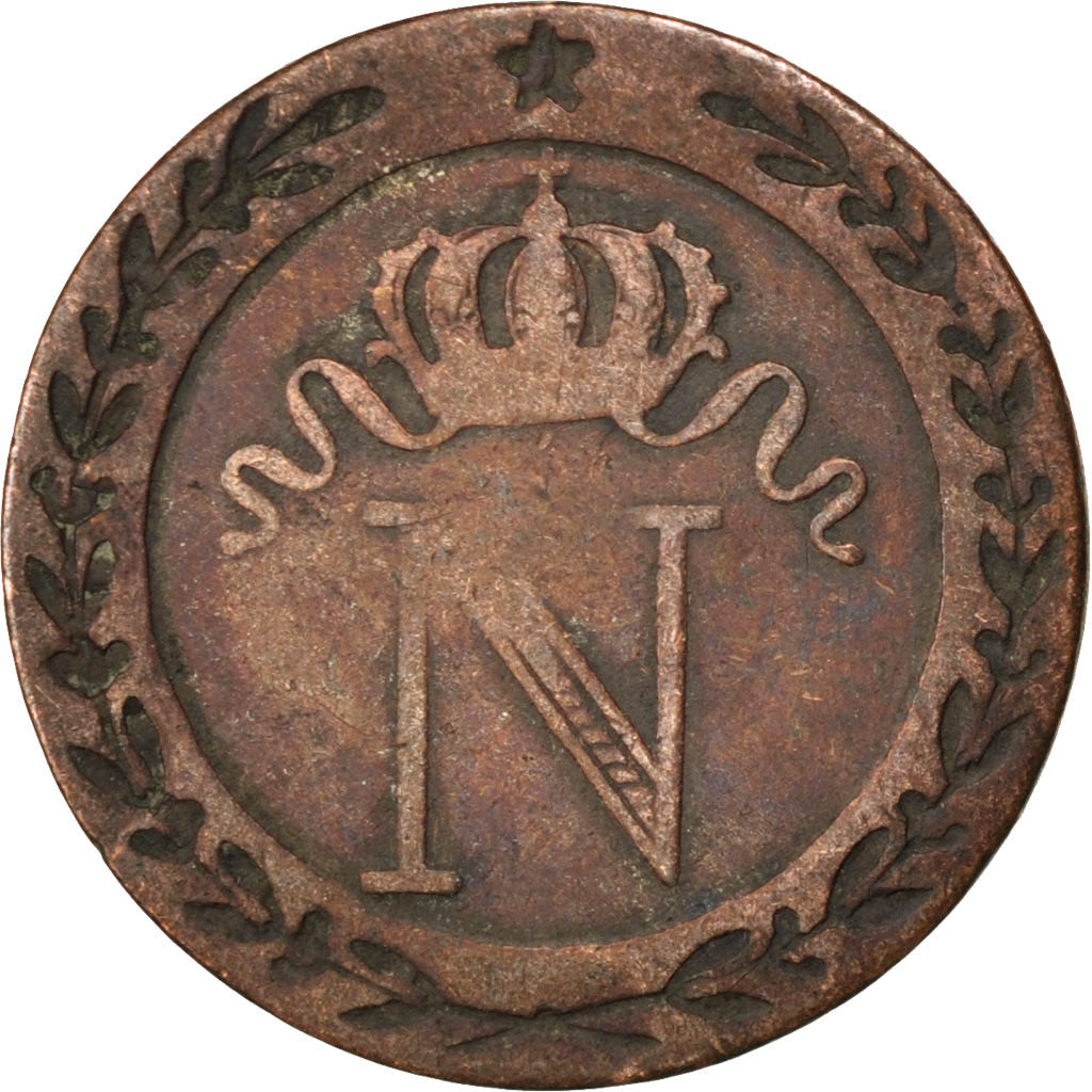 Francia, Napoléon I, 10 Centimes, 1810, Limoges, MB, Biglione, KM:676.5, Gad...