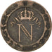 Premier Empire, 10 Centimes Napoléon Ier, 1808 W, Lille, Gadoury 190