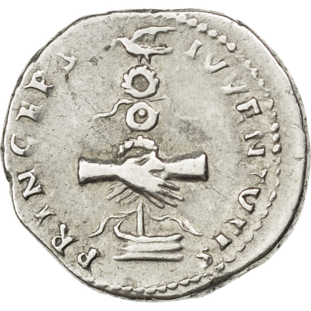 Coin, Domitian, Denarius, Roma, EF(40-45), Silver, RIC:1081