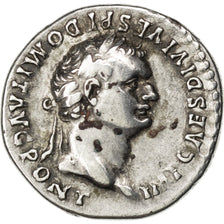 Domitian, Denarius, Roma, EF(40-45), Silver, RIC #9var, 3.39