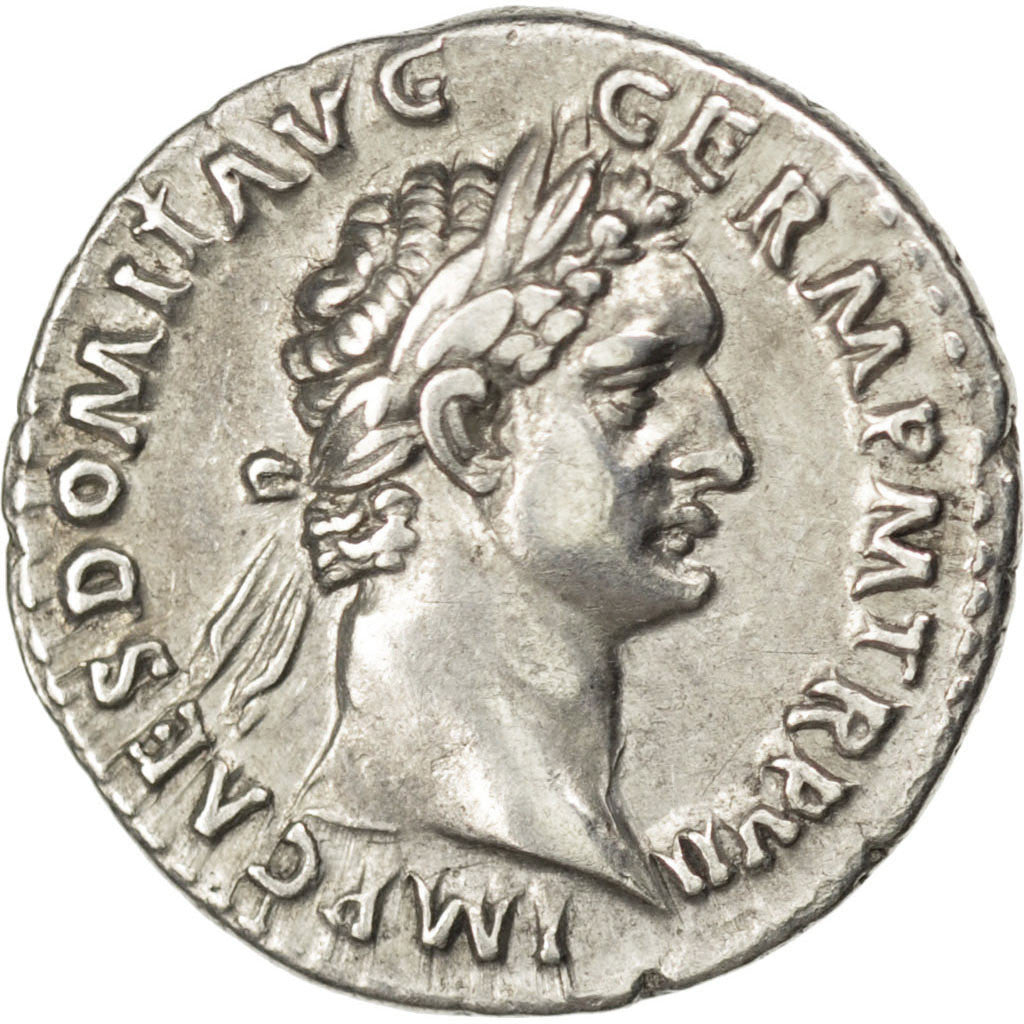 Coin, Domitian, Denarius, Roma, AU(55-58), Silver, RIC:507