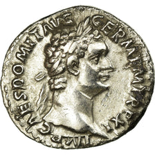 Moneda, Domitian, Denarius, Roma, MBC+, Plata, RIC:725