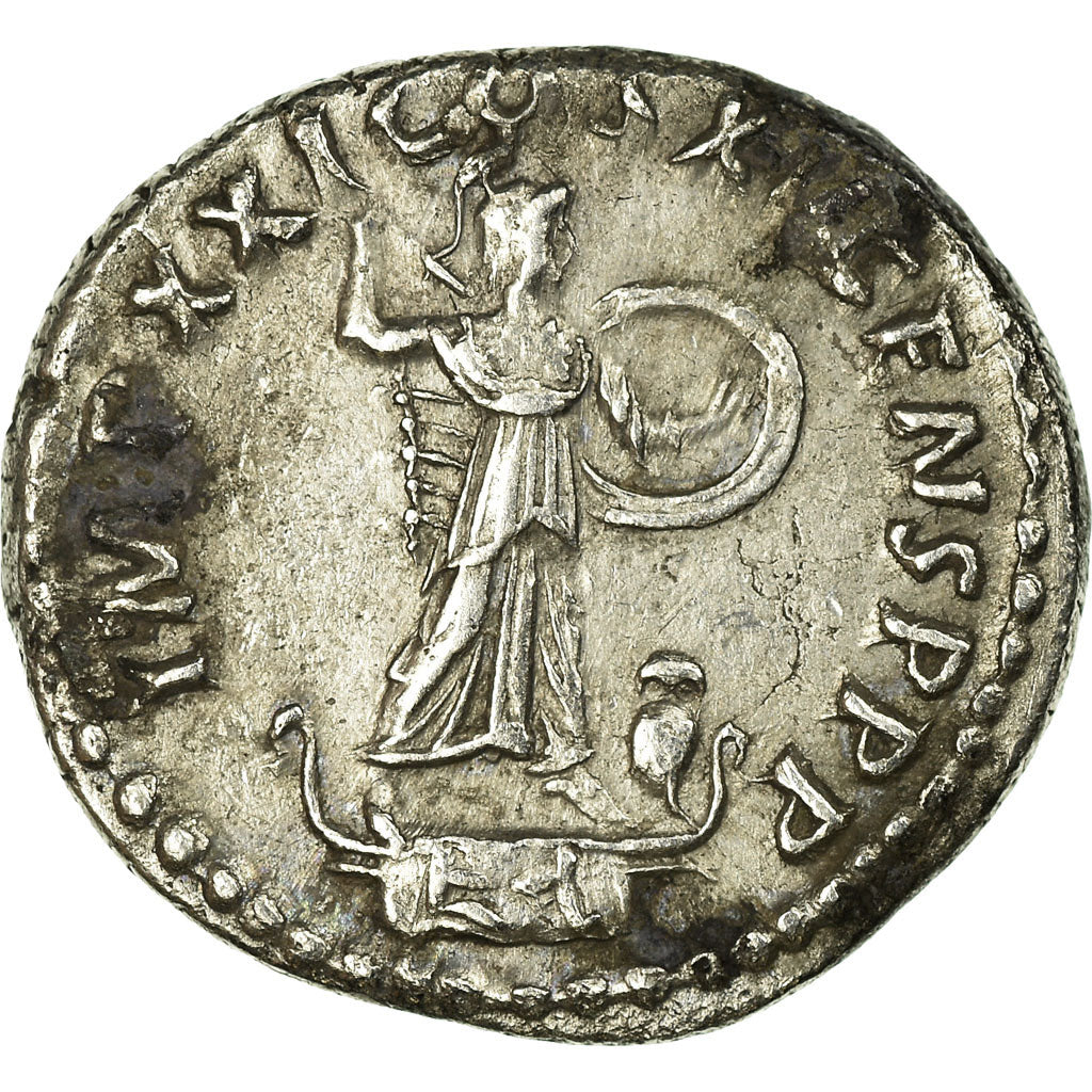 Coin, Domitian, Denarius, Roma, AU(50-53), Silver, RIC:725