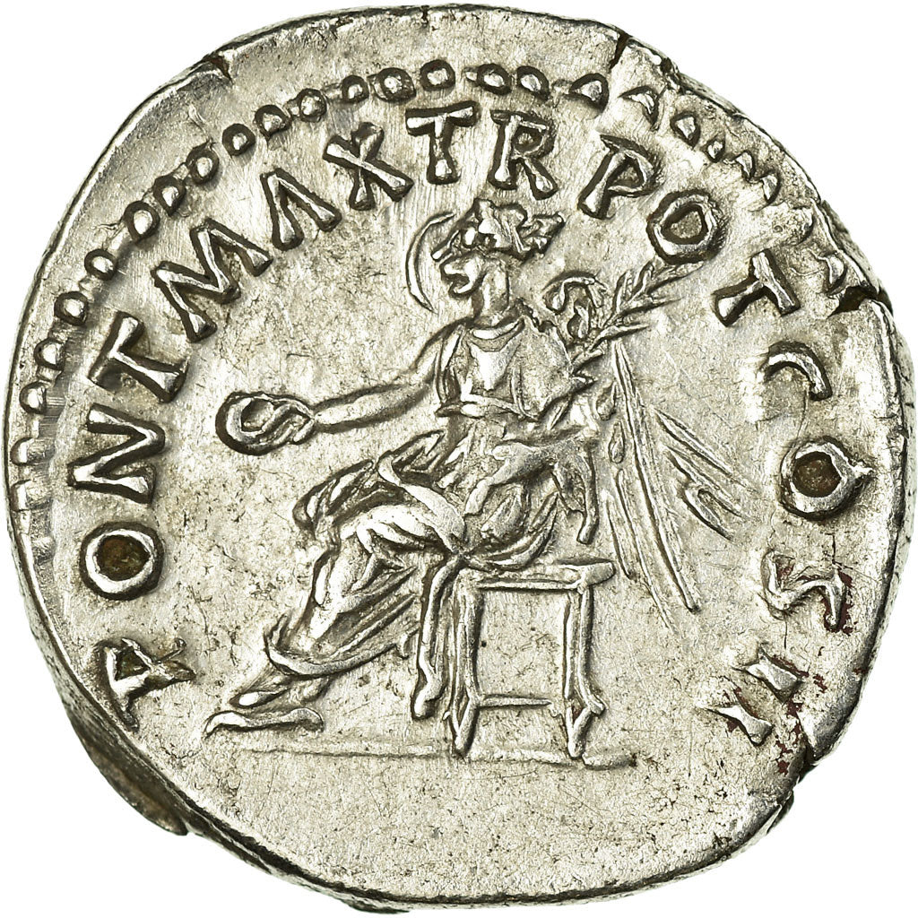 Moneta, Trajan, Denarius, Roma, SPL-, Argento, RIC:22