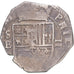 Spain, Philip II, 2 Reales, 1598, Seville, COB, Silver, VF(30-35)