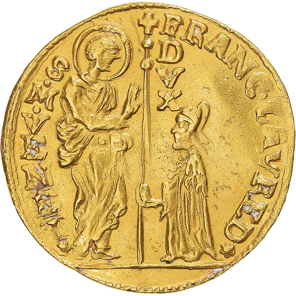 Moneta, STATI ITALIANI, VENICE, Francesco Loredan, Zecchino, 1752-1762, Venice