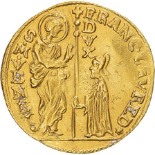 Moneta, STATI ITALIANI, VENICE, Francesco Loredan, Zecchino, 1752-1762, Venice