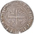 Monnaie, France, Charles VII, Blanc au briquet, 1436-1461, Dijon, TTB, Billon