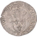 Moneda, Francia, Charles IX, Douzain aux deux C, 1573, Lyon, MBC+, Vellón