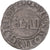Moneta, Francja, Charles VI, Denier Parisis, 1385-1422, VF(30-35), Bilon