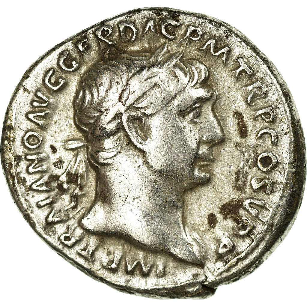 Coin, Trajan, Denarius, Roma, AU(50-53), Silver, RIC:212