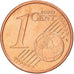 Unia Europejska, Euro Cent, Double Reverse Side, MS(63), Miedź platerowana
