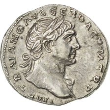 Trajan, Denarius, Roma, AU(55-58), Silver, RIC #91, 3.60