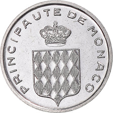Coin, Monaco, Rainier III, Centime, 1995, Paris, BU, MS(65-70), Stainless Steel