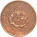 Coin, China, GUANGXU, 10 Cash, Fujian, EF(40-45), Copper