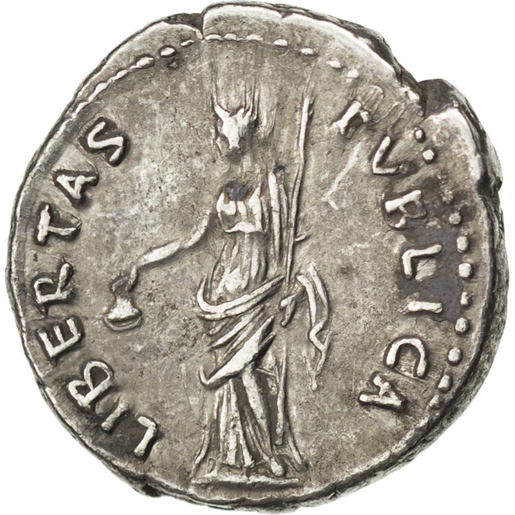 Nerva, Denarius, Roma, AU(50-53), Silver, RIC #19, 3.63