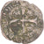 Moeda, França, Charles X, Douzain aux deux C, 1590-1595, VF(20-25), Lingote