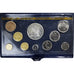 Moeda, França, Coffret 1 c. à 50 frs., 1979, Monnaie de Paris, FDC, MS(65-70)