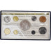 Moneta, Francja, Coffret 1 c. à 50 frs., 1975, Monnaie de Paris, FDC