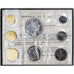 Munten, Frankrijk, Coffret 1 c. à 10 frs., 1972, Monnaie de Paris, FDC, FDC