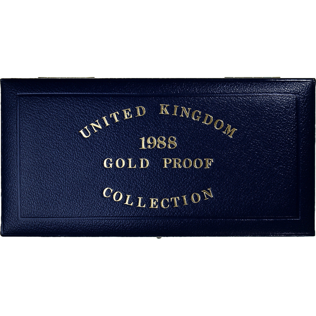Coin, United Kingdom, Elizabeth II, Proof Set, 1988, British Royal Mint